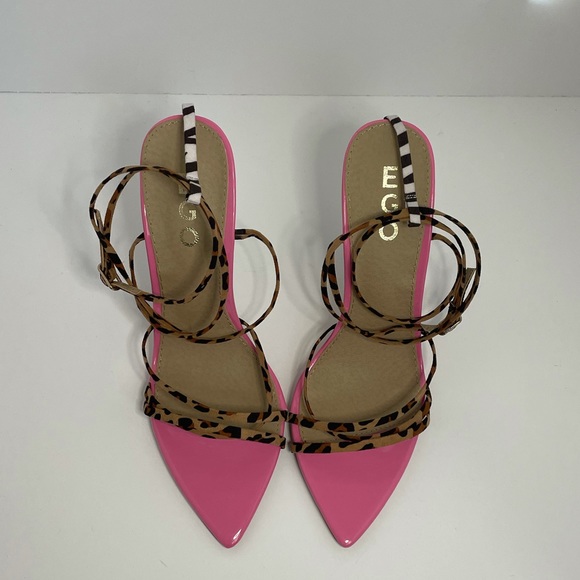 ✨BRAND NEW✨ Ego US size 8 Animal Print Heels 👠 - Picture 2 of 5